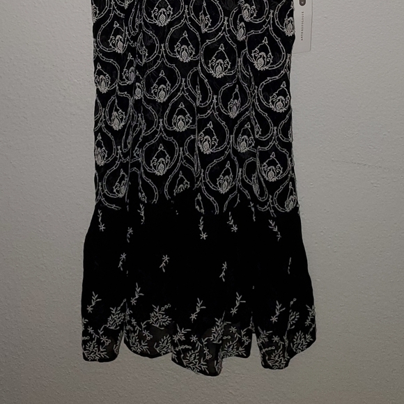 BY Anthropologie Sheer Embroidered Mini Dress - Picture 7 of 8